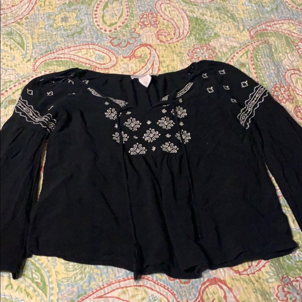 Black blouse